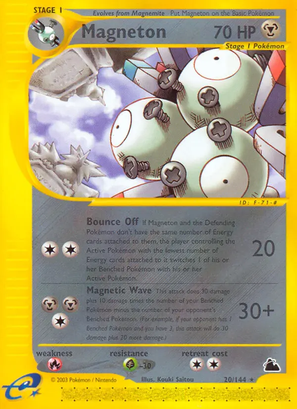 Magneton - Skyridge 020/144 (Regular)
