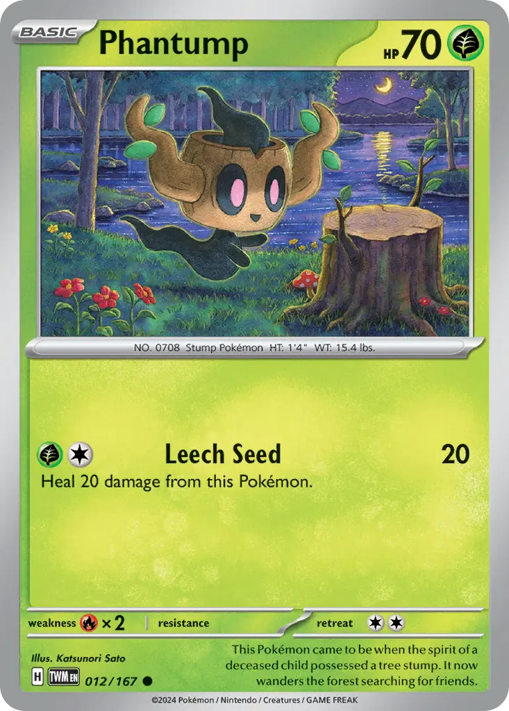 Phantump - Trick or Trade 2024 020/030 (Regular)