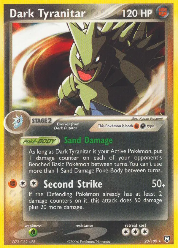 Dark Tyranitar - Team Rocket Returns 020/109 (Regular)