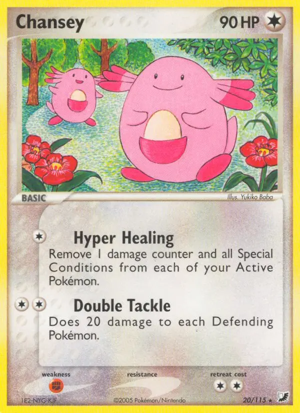 Chansey - Unseen Forces 020/115 (Reverse Holo)