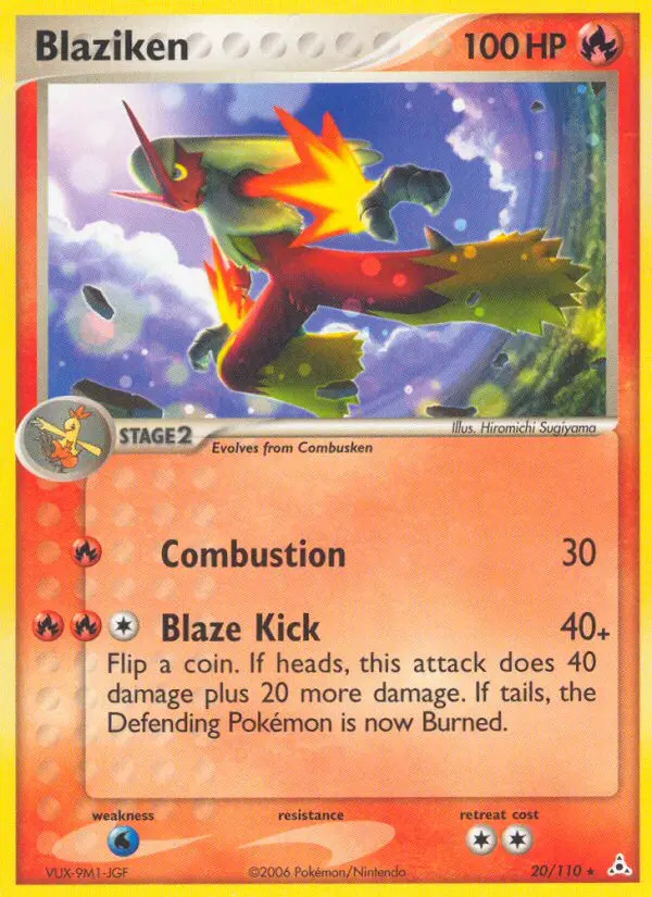 Blaziken - Holon Phantoms 020/110 (Regular)