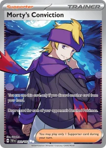 Morty's Conviction - Temporal Forces 201/162 (Holo)