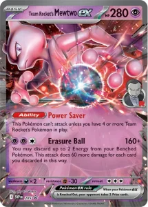 Team Rocket's Mewtwo ex - Scarlet & Violet Black Star Promos SVP 205 (Holo)