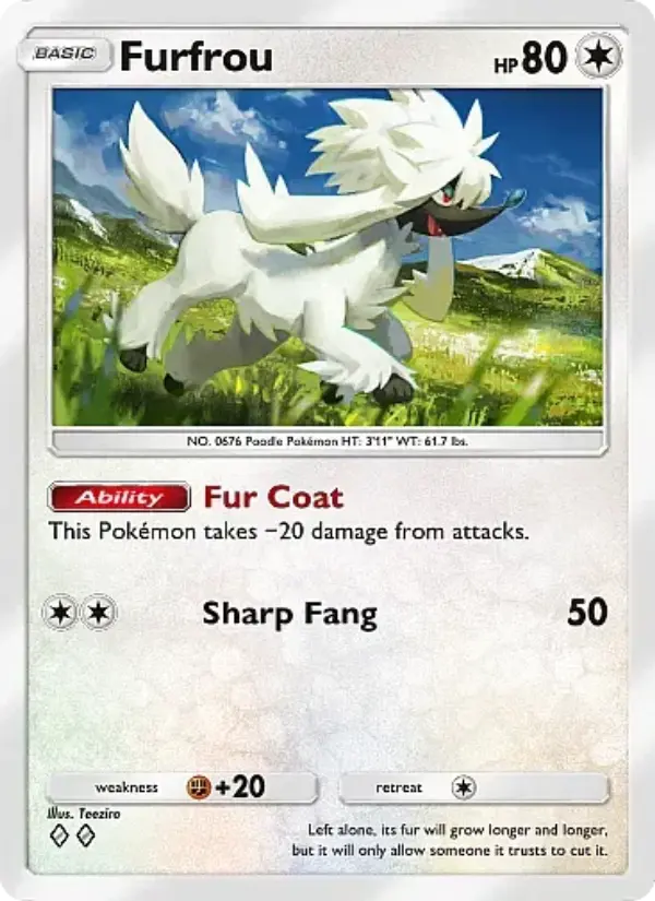 Furfrou - Mega Rising 206/226
