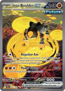 Iron Boulder ex - Temporal Forces 207/162 (Holo)