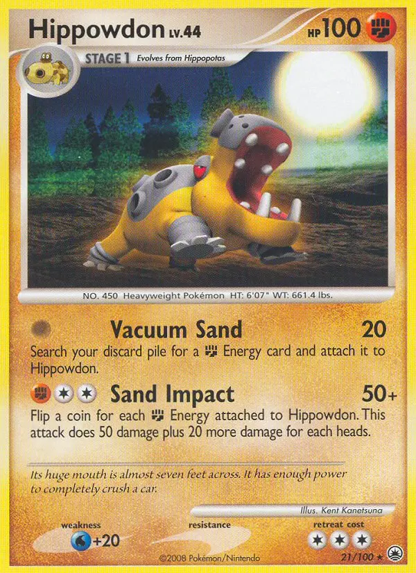 Hippowdon - Majestic Dawn 021/100 (Regular)