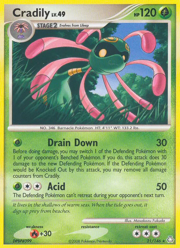 Cradily - Legends Awakened 021/146 (Regular)