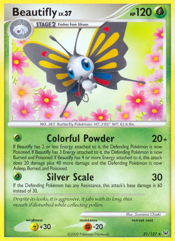 Beautifly - Platinum 021/127 (Regular)
