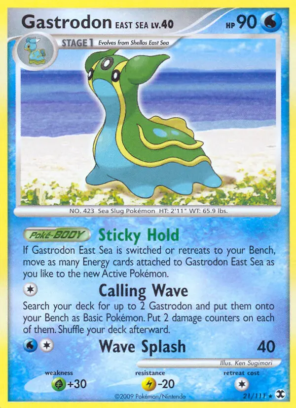 Gastrodon East Sea - Rising Rivals 021/111 (Regular)