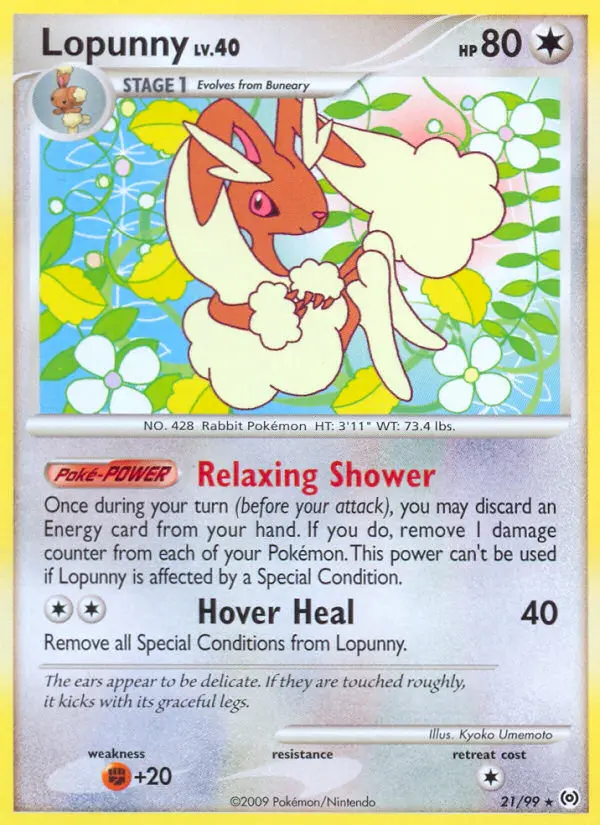 Lopunny - Arceus 021/099 (Regular)