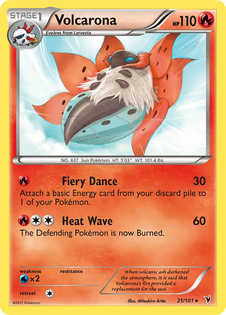 Volcarona - Noble Victories 021/101 (Regular)