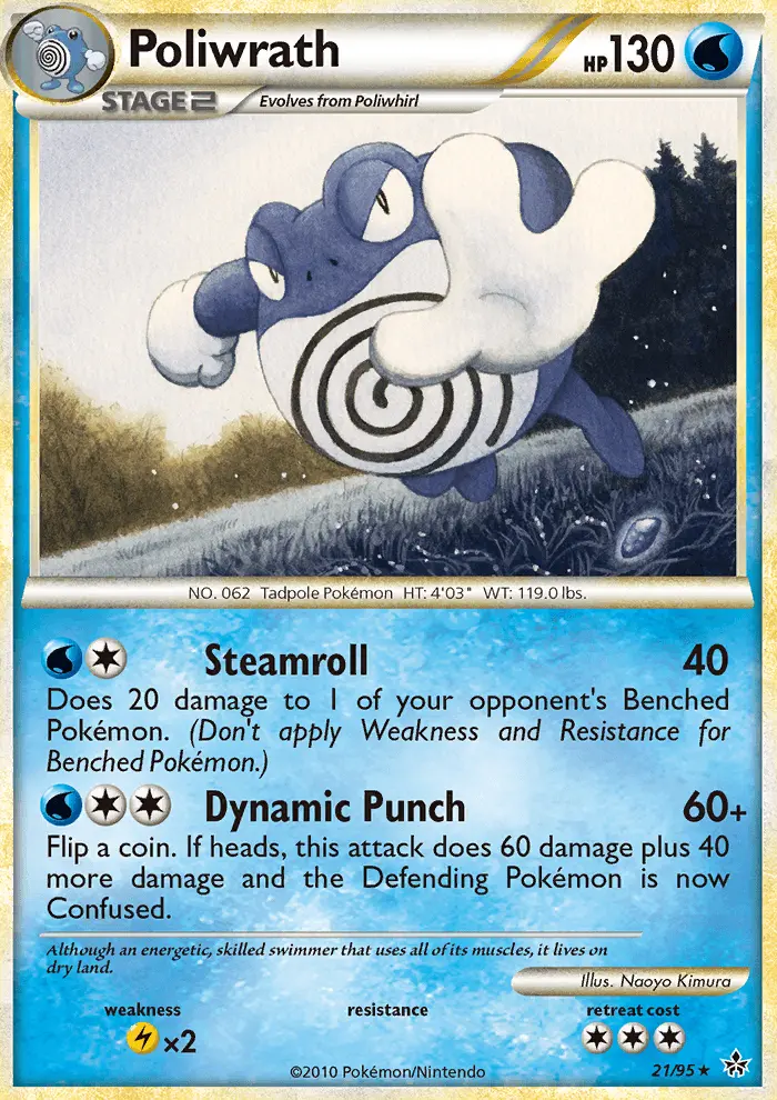 Poliwrath - Unleashed 021/095