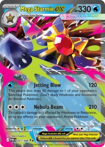Mega Starmie ex - Perfect Order 021/088 (Holo)