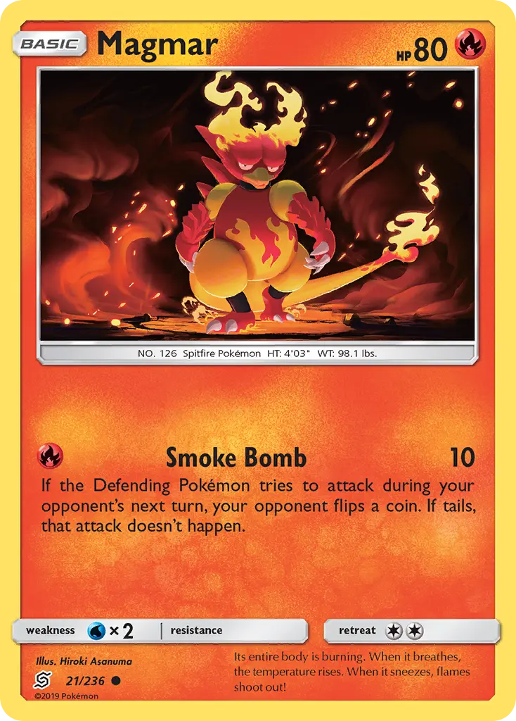Magmar - Unified Minds 021/236 (Regular)