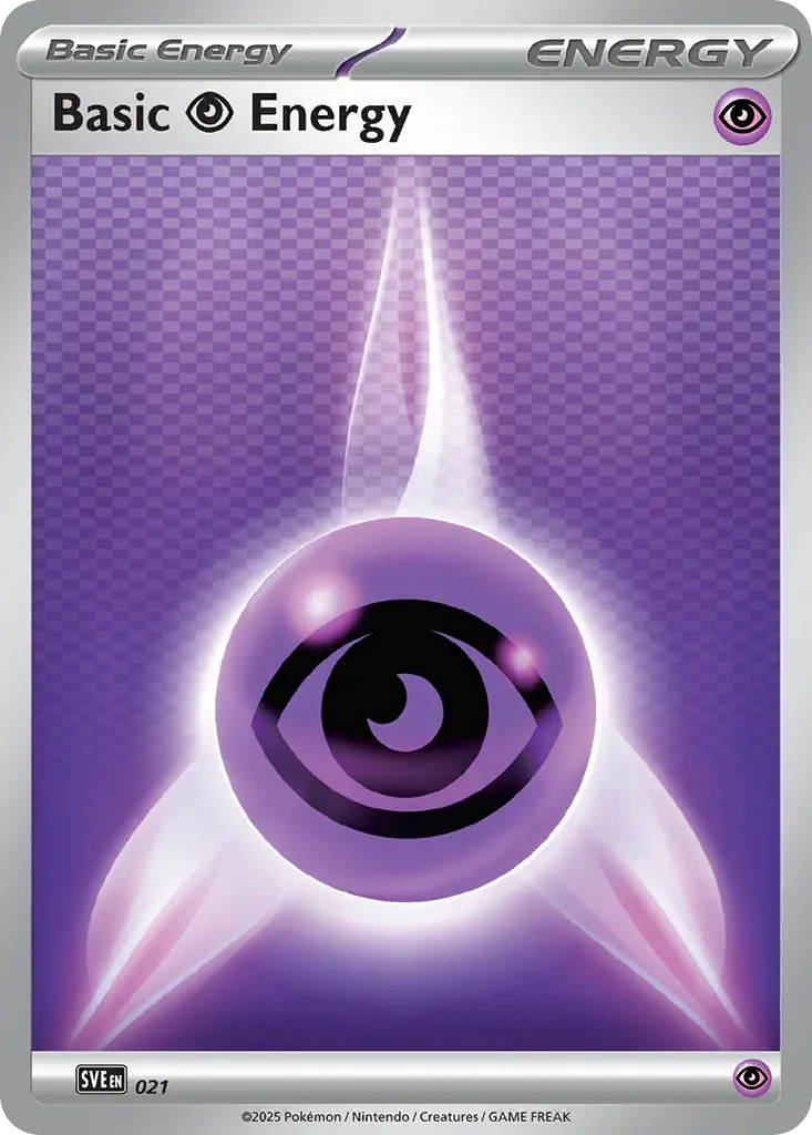 Basic Psychic Energy - Scarlet & Violet Energies 021/008 (Regular)