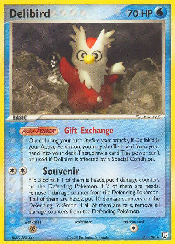 Delibird - Team Rocket Returns 021/109 (Regular)