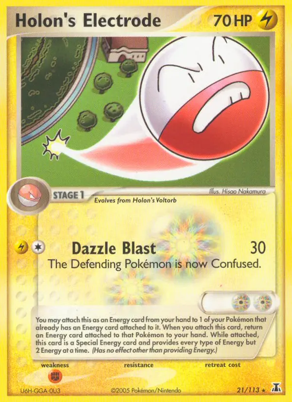 Holon's Electrode - Delta Species 021/113 (Regular)