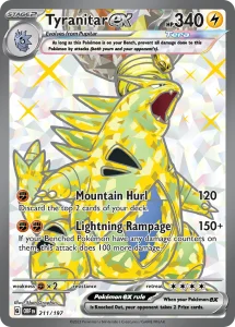 Tyranitar ex - Obsidian Flames 211/197 (Holo)