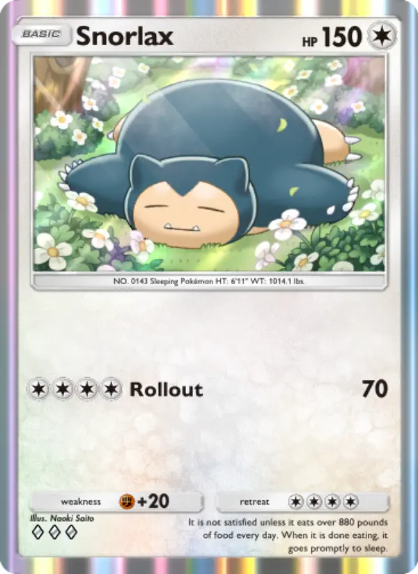 Snorlax - Genetic Apex 211/226