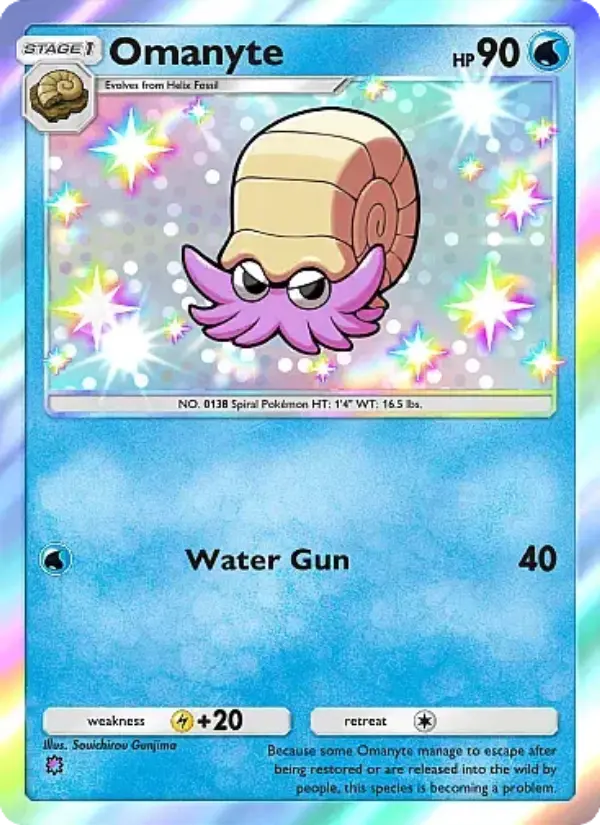 Omanyte - Fantastical Parade 211/155