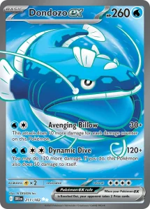 Dondozo ex - Destined Rivals 211/182 (Holo)