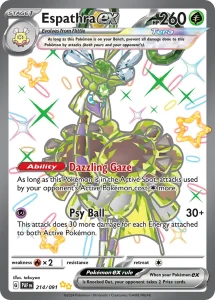 Espathra ex - Paldean Fates 214/091 (Holo)