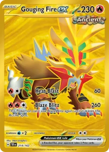 Gouging Fire ex - Temporal Forces 214/162 (Holo)