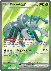 Durant ex - Surging Sparks 215/191 (Holo)