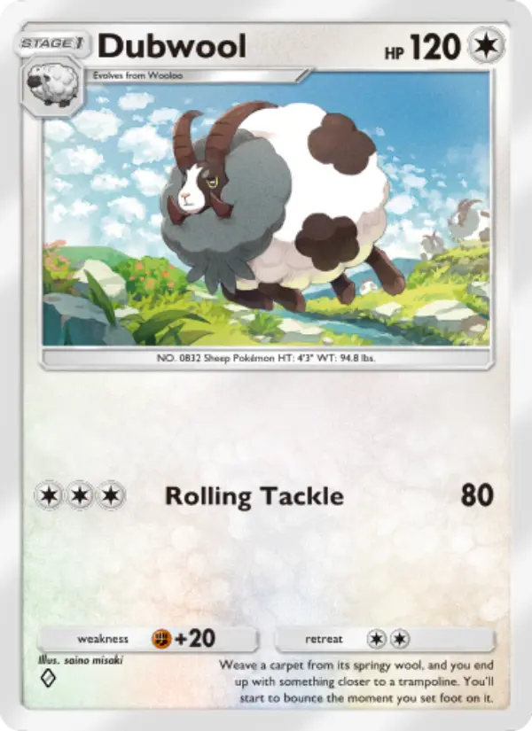 Dubwool - Genetic Apex 215/226