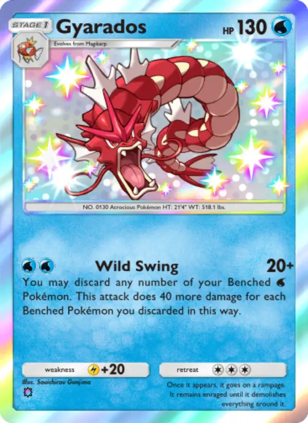 Gyarados - Wisdom of Sea and Sky 215/161