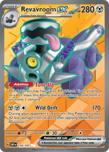 Revavroom ex - Obsidian Flames 216/197 (Holo)