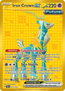 Iron Crown ex - Temporal Forces 216/162 (Holo)