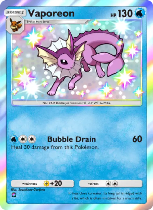 Vaporeon - Wisdom of Sea and Sky 216/161