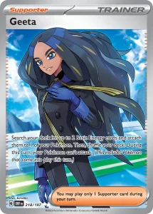 Geeta - Obsidian Flames 218/197 (Holo)