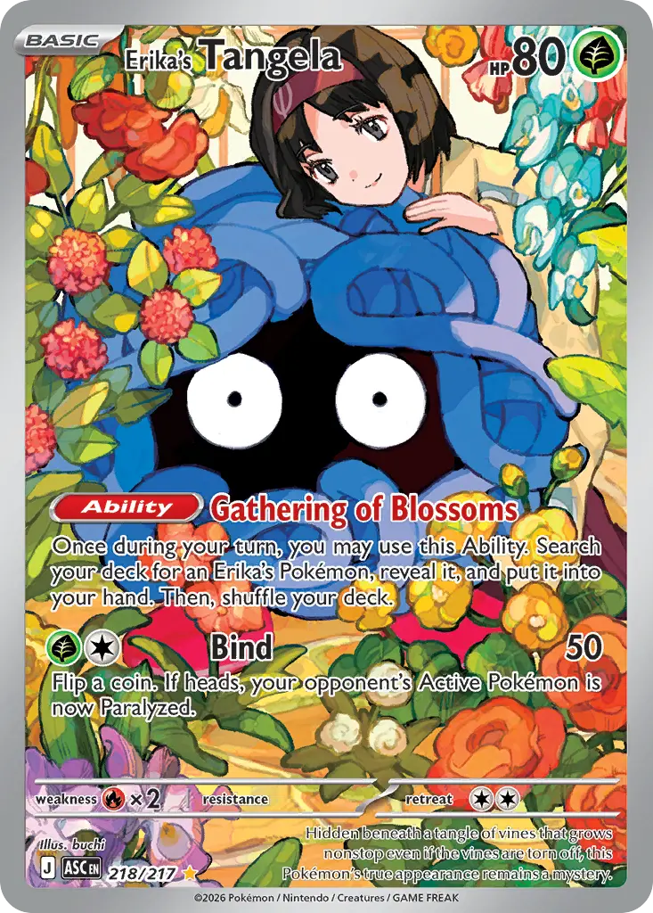 Erika's Tangela - Ascended Heroes 218/217 (Holo)