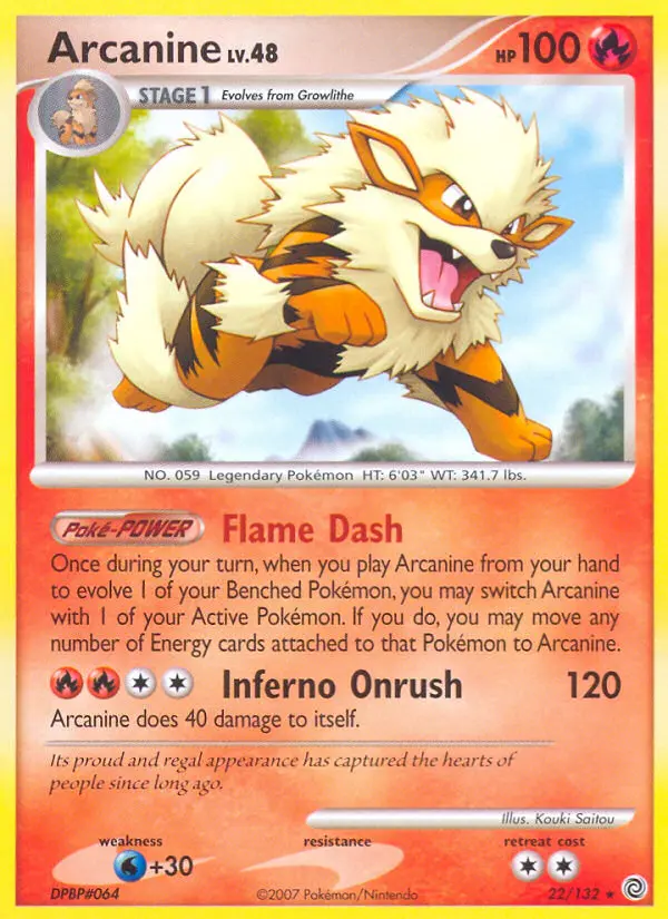 Arcanine - Secret Wonders 022/132 (Regular)