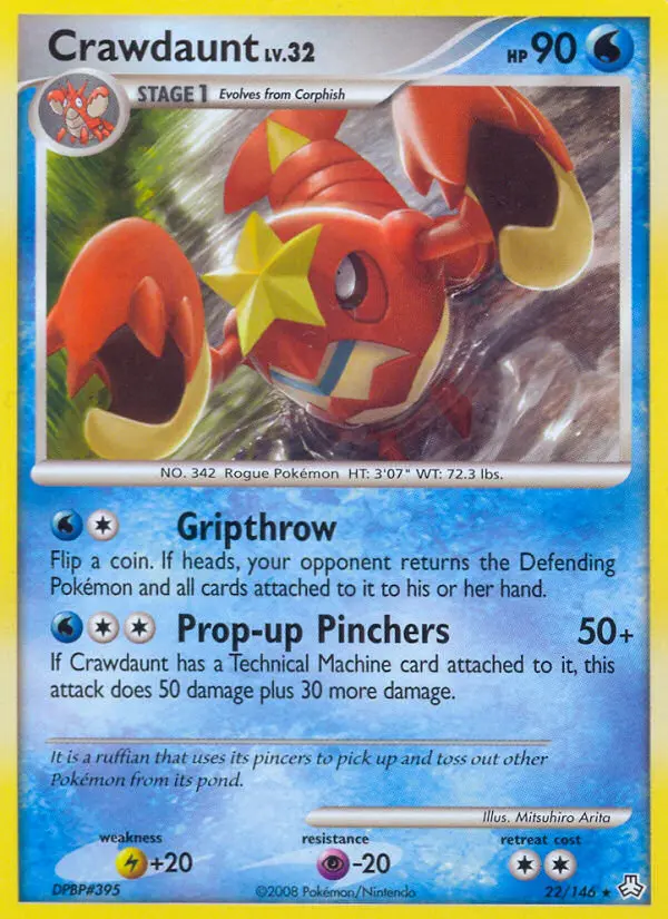 Crawdaunt - Legends Awakened 022/146 (Regular)