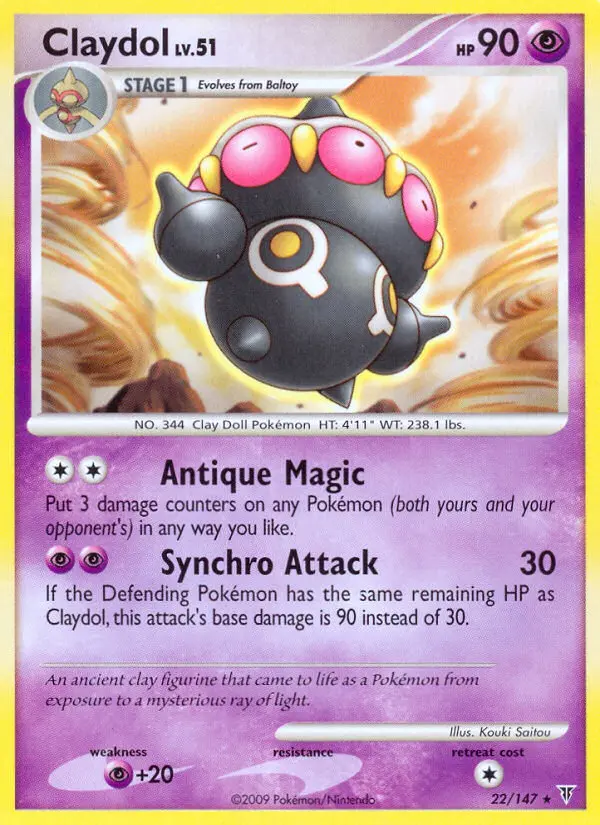 Claydol - Supreme Victors 022/147 (Reverse Holo)