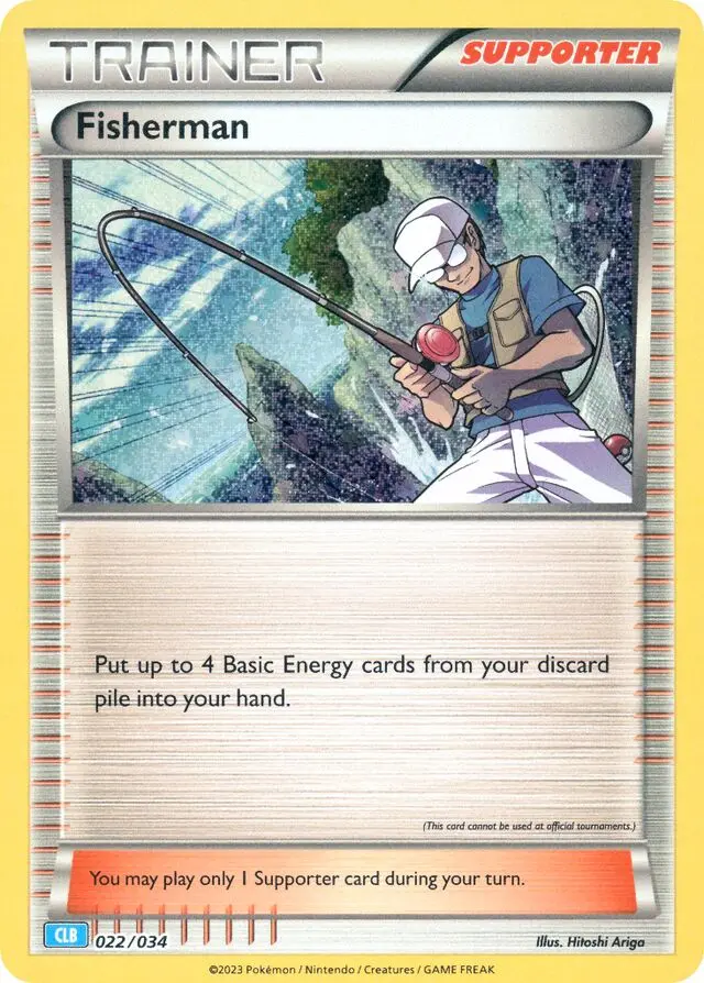 Fisherman - Blastoise & Suicune ex 022/034 (Holo)