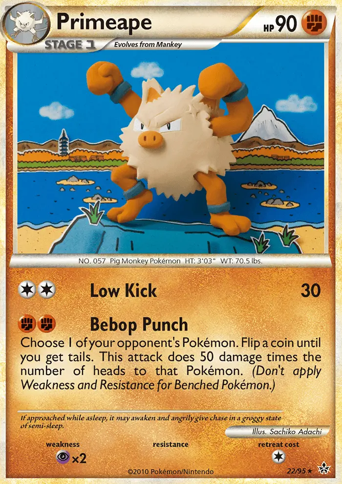 Primeape - Unleashed 022/095