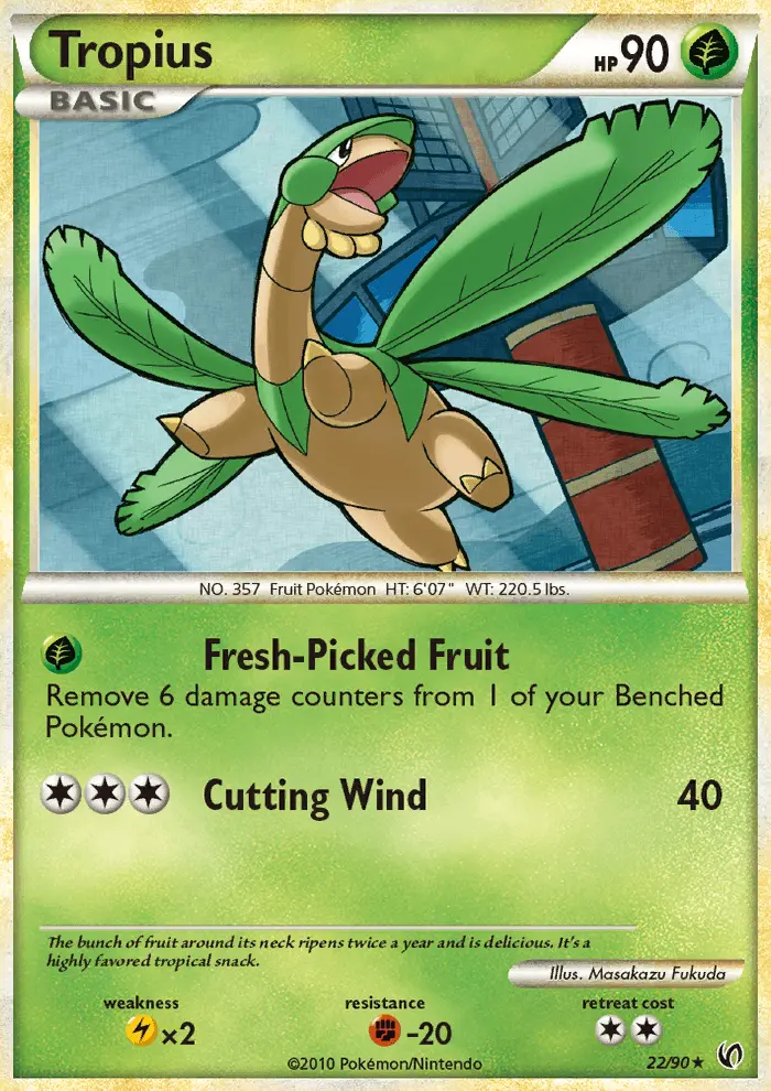 Tropius - Undaunted 022/090