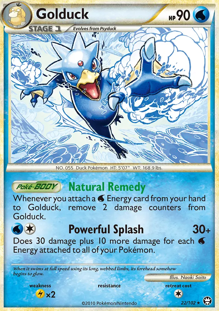 Golduck - Triumphant 022/102