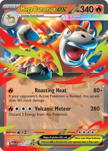 Mega Camerupt ex - Mega Evolution 022/132 (Holo)