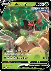 Rillaboom V - Fusion Strike 022/264 (Holo)