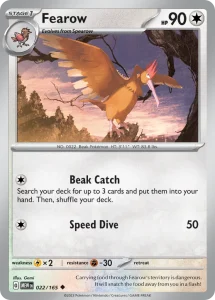 Fearow - 151 022/165 (Regular)