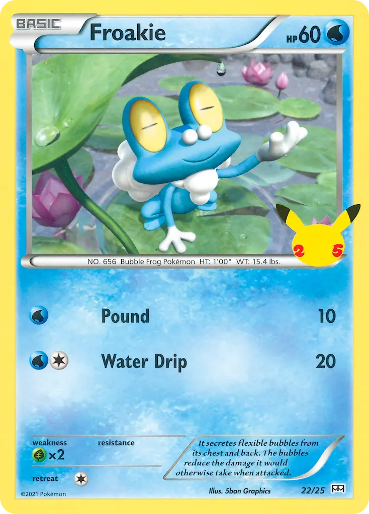 Froakie - McDonald's Collection 2021 022/025 (Holo)