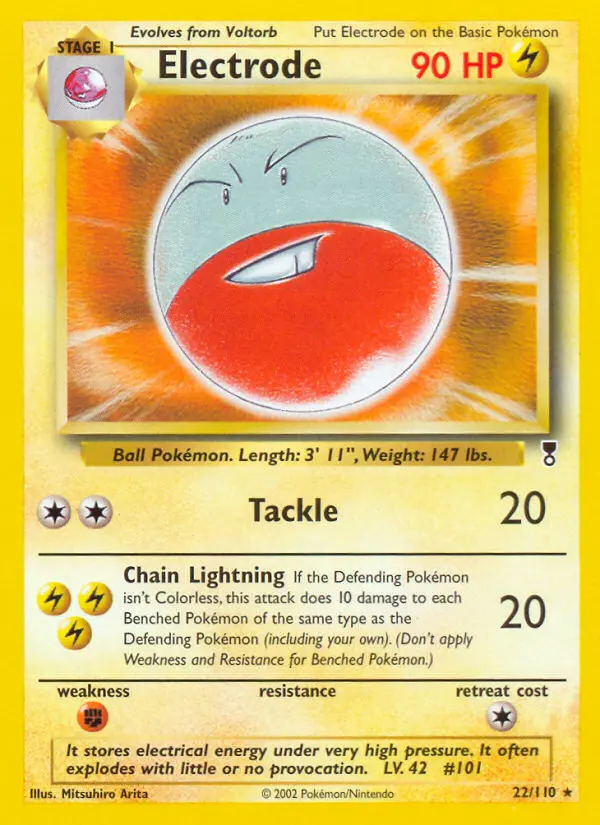 Electrode - Legendary Collection 022/110 (Reverse Holo)