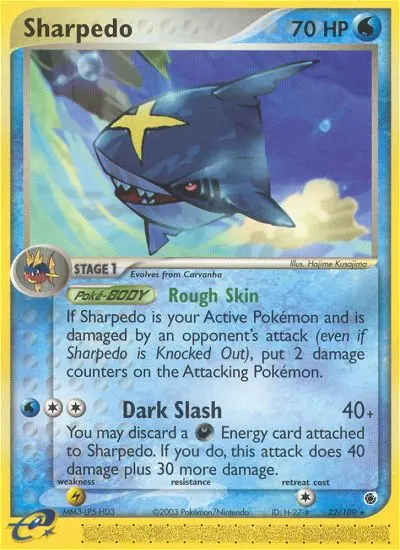 Sharpedo - Ruby & Sapphire 022/109 (Regular)