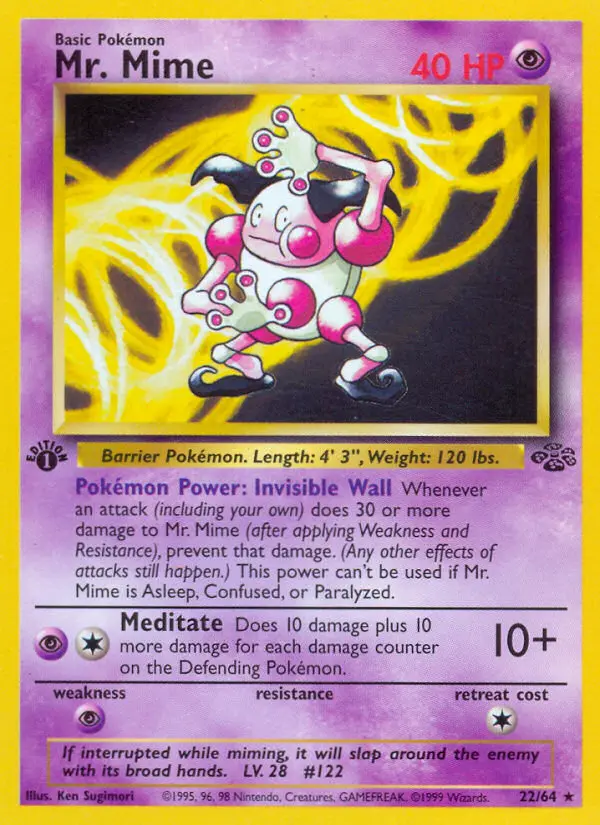 Mr. Mime - Jungle 022/064 (Regular)
