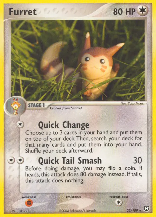 Furret - Team Rocket Returns 022/109 (Regular)